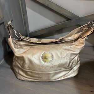 Gold Coach purse